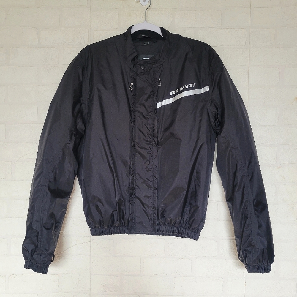 Rev'it Jacket Black Lightweight CE-Approved Men’s XL Nitric H2O NEW